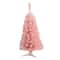 3ft. Pre-Lit Pink Artificial Christmas Tree, Warm White LED Lights